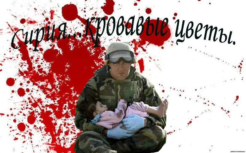 Сирия... кровавые цветы