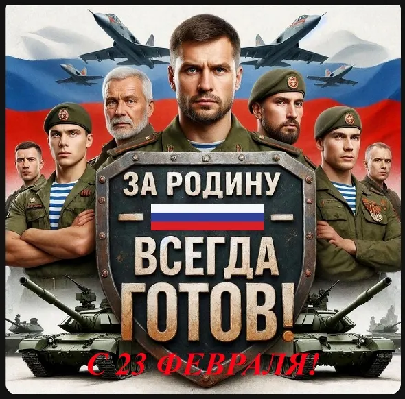 С Днём Защитника! Нашим парням посвящается…