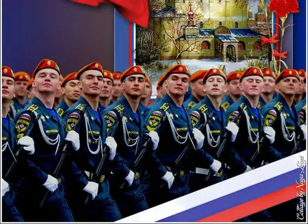 Чеканя шаг, идут солдаты... К 23 февраля